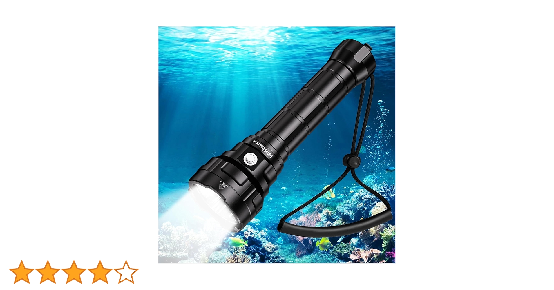 最終値下げ Wurkkos ダイビングライト DL70 防水 13000LM Amazon.co.jp: Wurkkos ダイビングライト DL70 LED 懐中電灯 防水